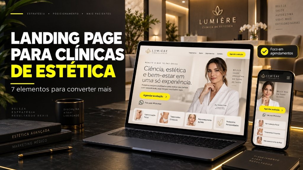 Landing Page para Clínicas de Estética